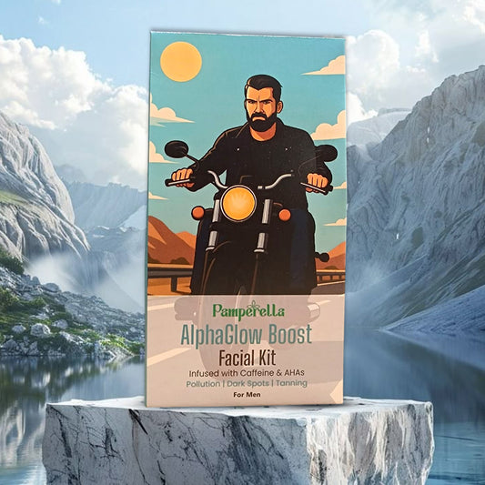 Pamperella Alpha Glow Boost Facial Kit
