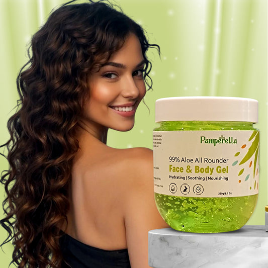 Pamperella 99% Aloe All Rounder Face & Body Gel
