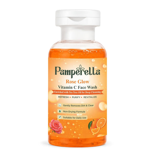 Rose Glow Vitamin C Face Wash