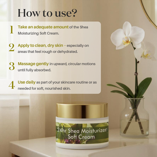 Pamperella 24HR Shea Moisturizing Soft Cream with SPF 30
