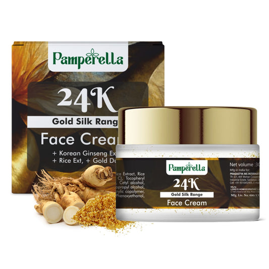 Pamperella 24K Gold Silk Range Face Cream