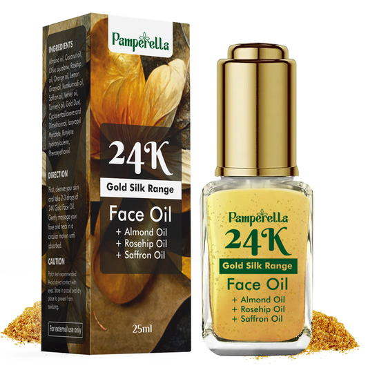 Pamperella 24K Gold Silk Face Oil