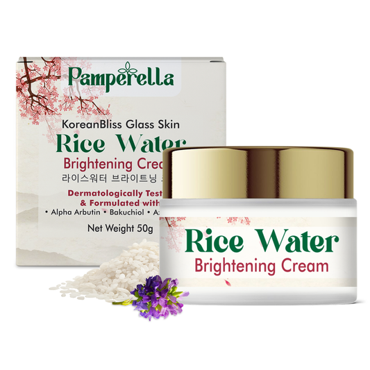 Pamperella Korean Bliss Glass Skin Rice Water Brightening Cream
