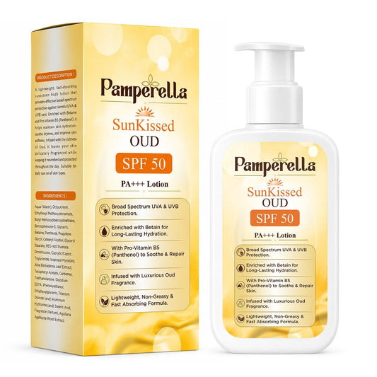 Sunkissed OUD SPF 50 PA+++ Body Lotion